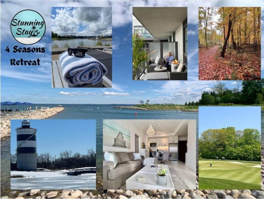 Stunning Stayz At Friday Harbour Beach Marina Resort Lake Simcoe Innisfil Exterior photo
